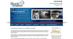 Desktop Screenshot of ehandsauto.com